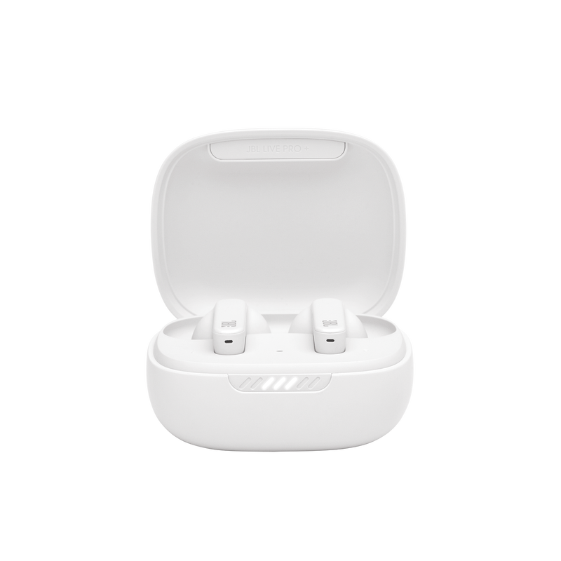 JBL Live Pro+ TWS - White - True wireless Noise Cancelling earbuds - Detailshot 1 image number null